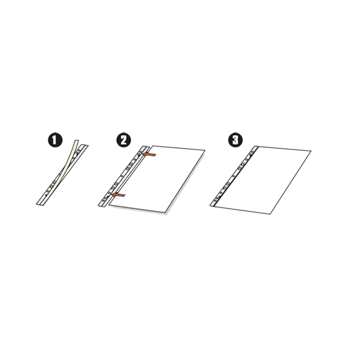 3L Filing-Strip  Booklet strip