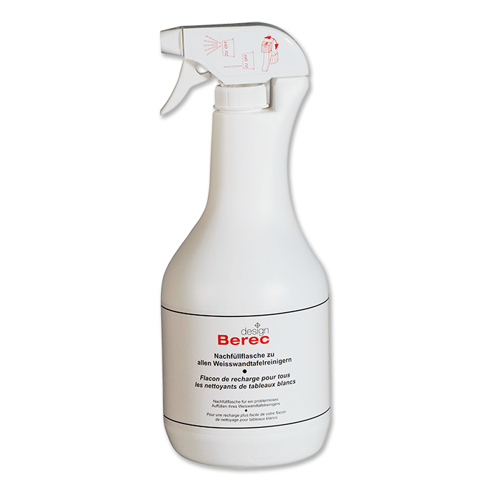 Berec Whiteboard Cleaner refill bottle, 1000ml