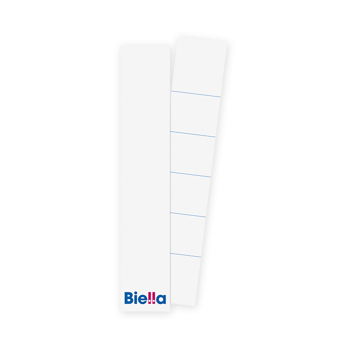 Biella Insertable spine label long 27 x 143 mm