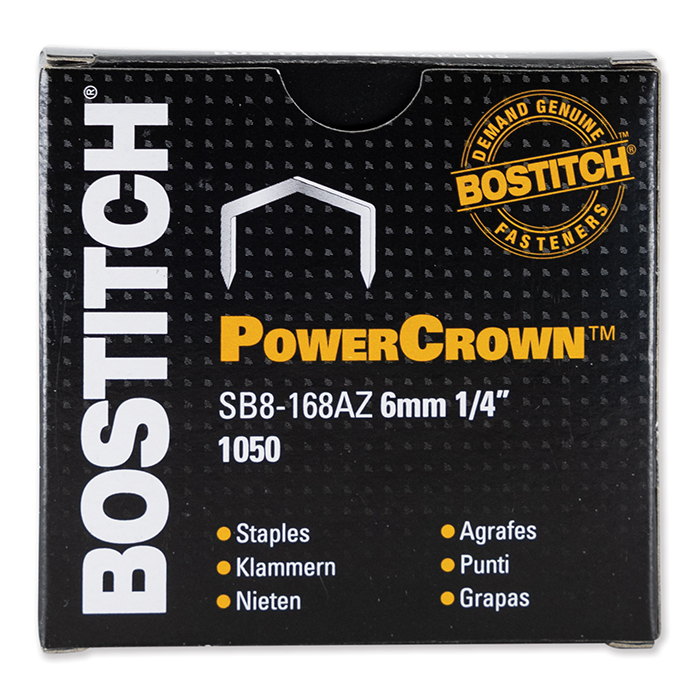 Bostitch Staples SB8 / STCR 2115 ¼ SB8, leg length 6 mm