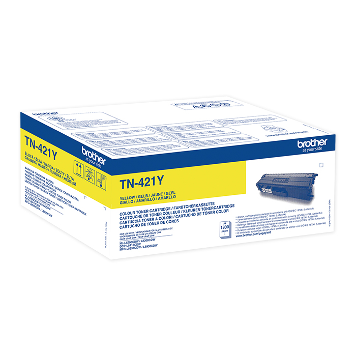 Brother Toner TN-421 / 423 yellow, 1800 pages