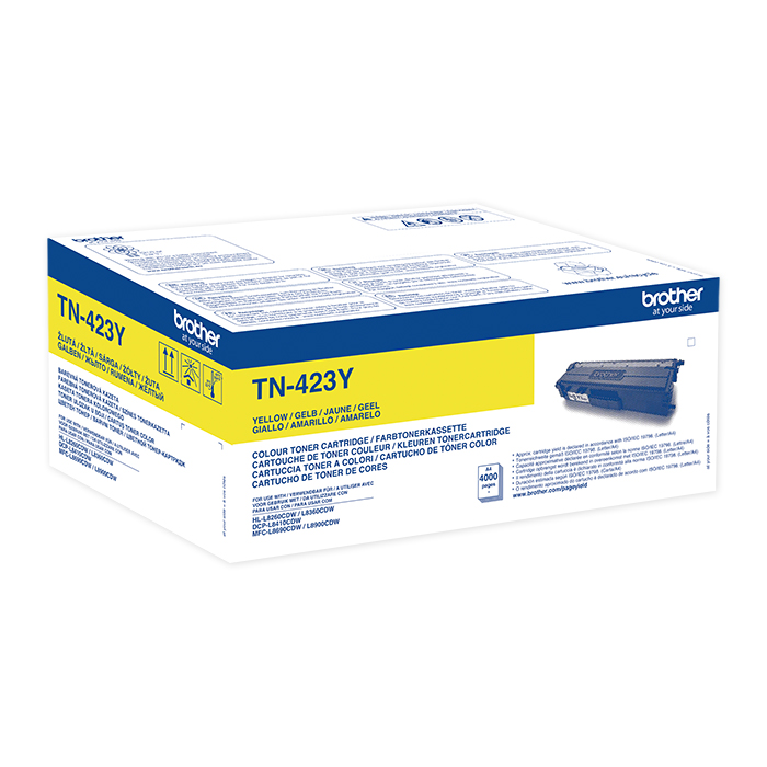 Brother Cartouche toner TN-421 / 423 HY yellow, 4000 pages