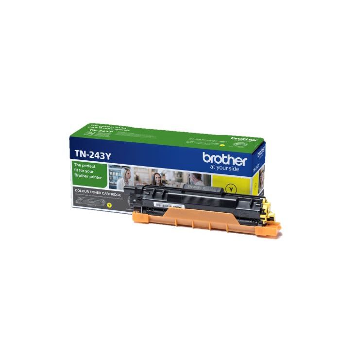 Brother Toner cartridge / Drum TN-243 / TN-247 / DR 243 yellow, 1'000 pages