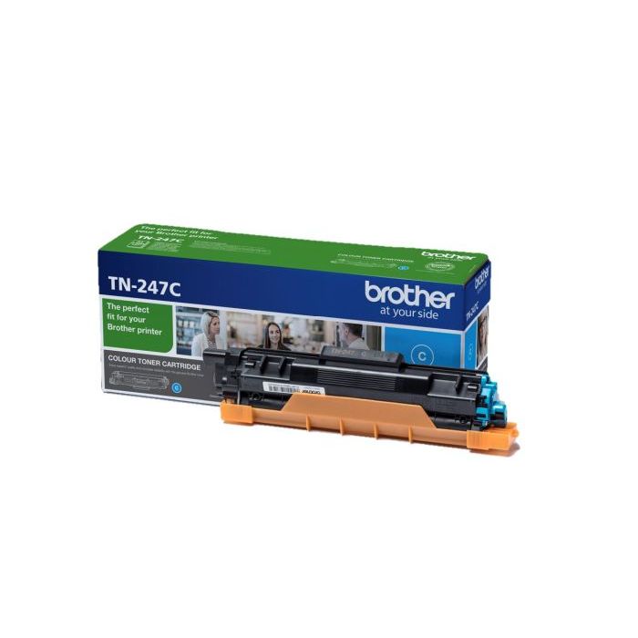 Brother Cartouche toner / Drum TN-243 / TN-247 / DR 243 cyan, 2'300 pages