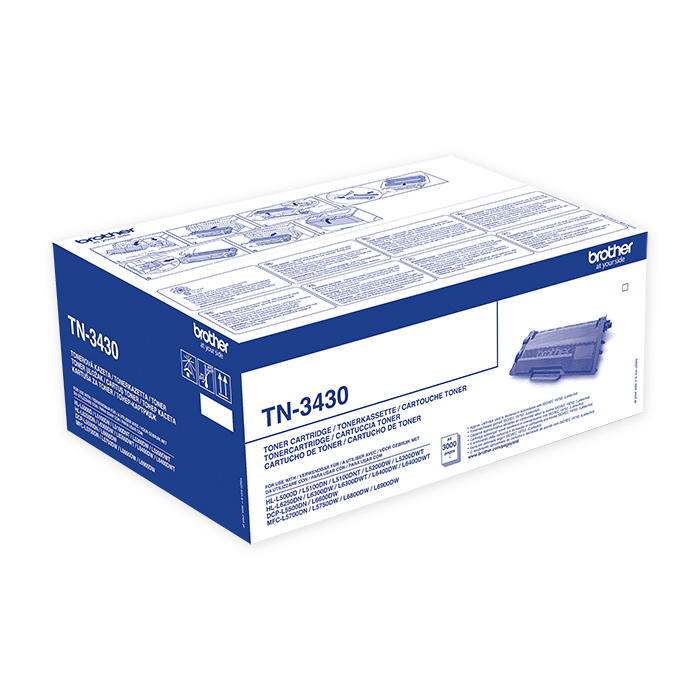 Brother Toner cartridge TN-3430 / 3480 black, 3'000 pages
