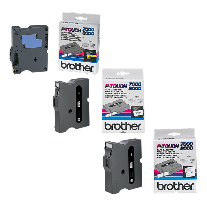 Brother P-Touch Tape Cartridge TX