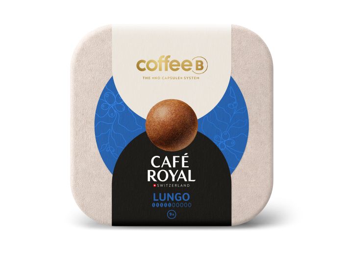 CoffeeB By Café Royal Kaffeebälle Lungo, Intensität: 5/10, 100% Arabica Bohnen