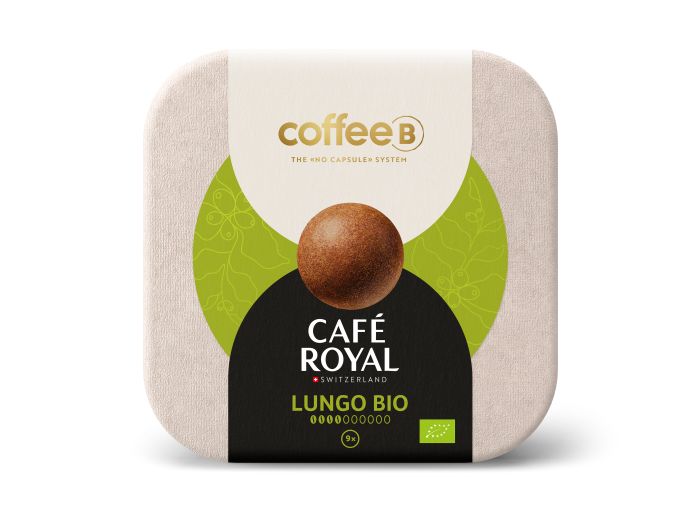 CoffeeB By Café Royal Kaffeebälle Bio Lungo, Intensität: 4/10