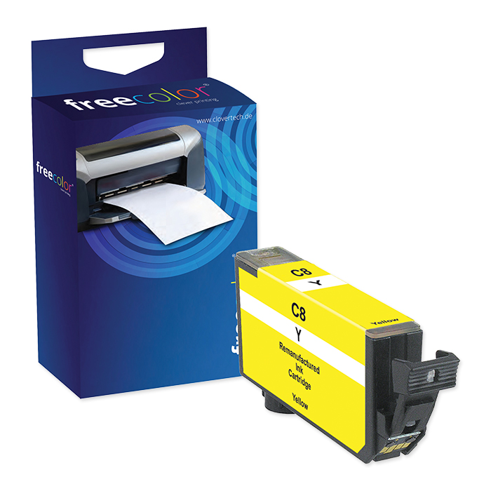Free Color ink CLI-8 yellow, 420 pages
