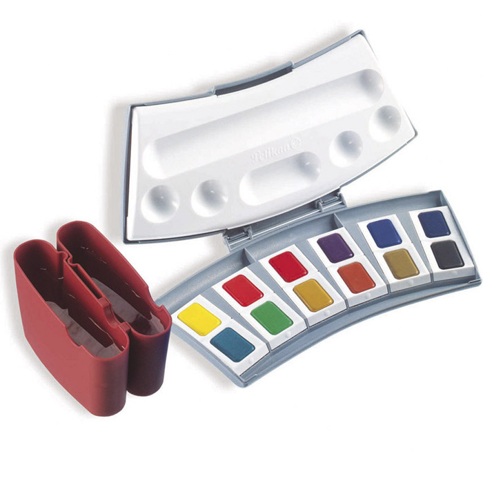 Pelikan Covering colour box Aquarelle 12 colours