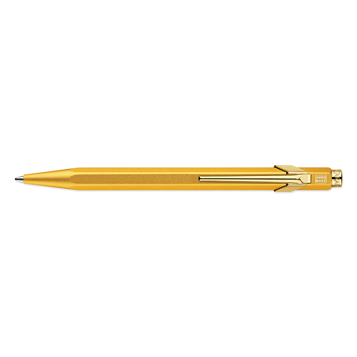 Caran d'Ache Ballpoint pen 849 Goldbar with case
