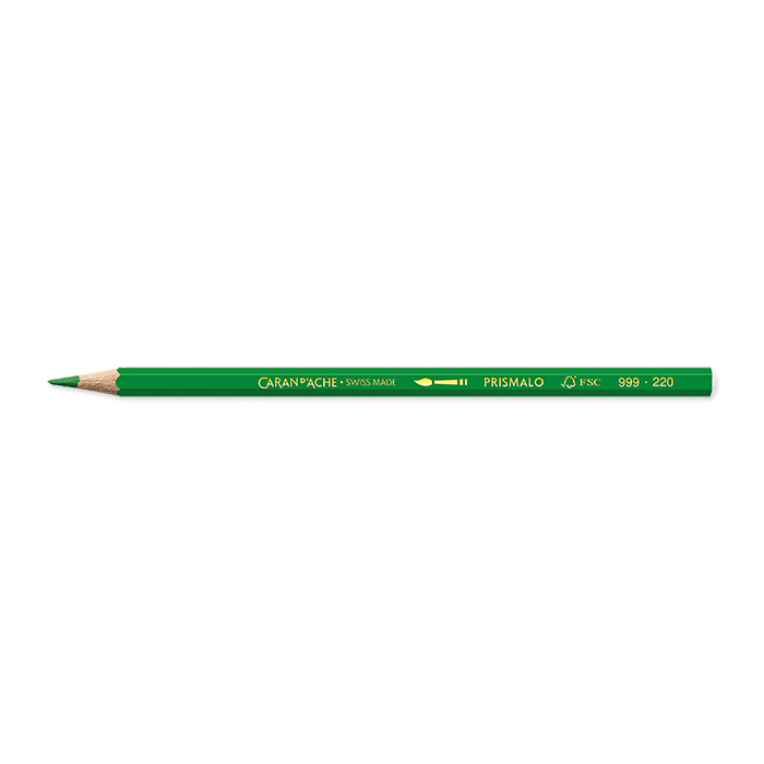 Caran d'Ache Crayons de couleur Prismalo Couleurs séparées vert prairie
