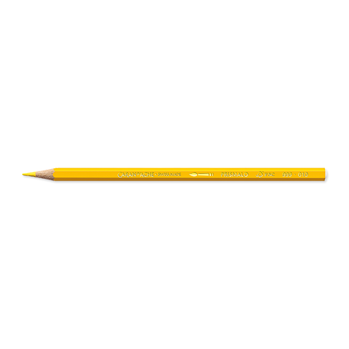 Caran d'Ache Crayons de couleur Prismalo Couleurs séparées jaune