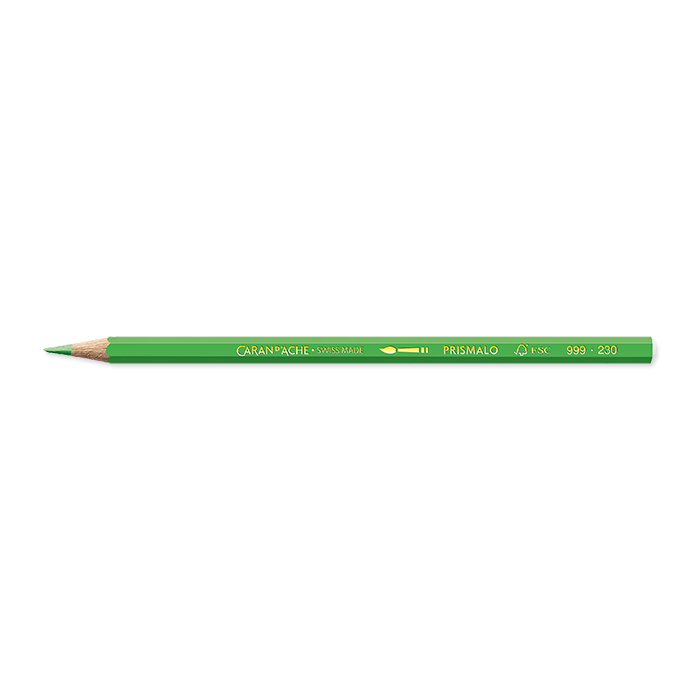 Caran d'Ache Crayons de couleur Prismalo Couleurs séparées vert jaune*