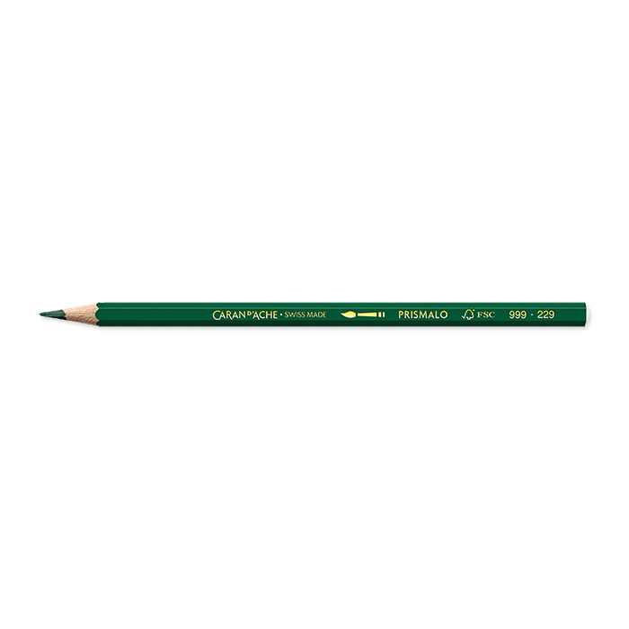 Caran d'Ache Crayons de couleur Prismalo Couleurs séparées vert foncé