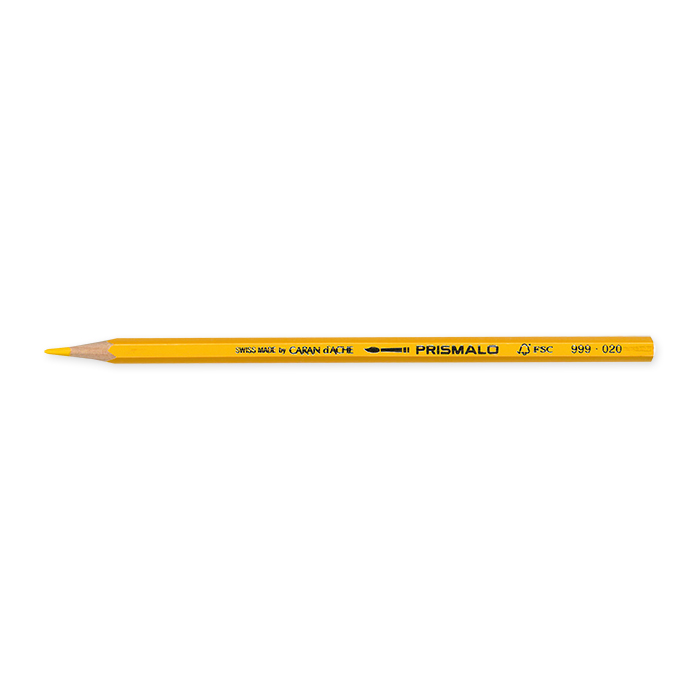 Caran d'Ache Crayons de couleur Prismalo Couleurs séparées jaune d'or