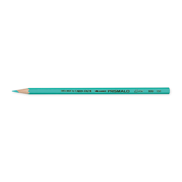 Caran d'Ache Crayons de couleur Prismalo Couleurs séparées vert turquoise