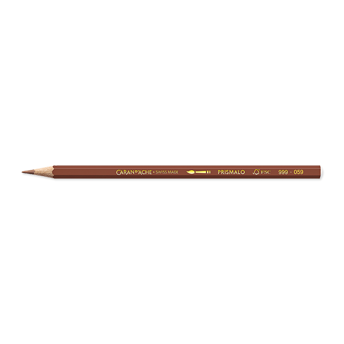 Caran d'Ache Crayons de couleur Prismalo Couleurs séparées brun*