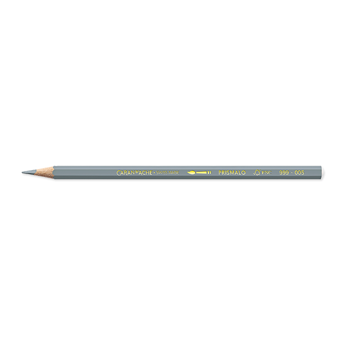 Caran d'Ache Crayons de couleur Prismalo Couleurs séparées gris*