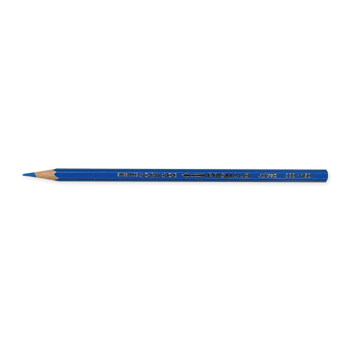 Caran d'Ache Crayons de couleur Prismalo Couleurs séparées bleu saphir
