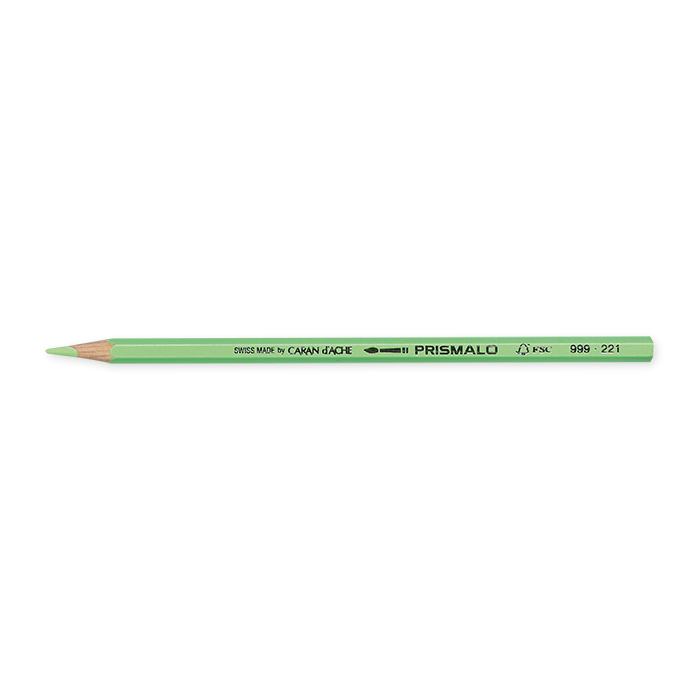Caran d'Ache Crayons de couleur Prismalo Couleurs séparées vert clair