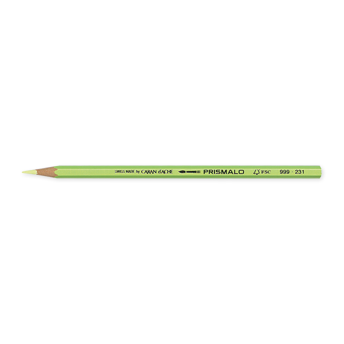Caran d'Ache Crayons de couleur Prismalo Couleurs séparées vert tilleul