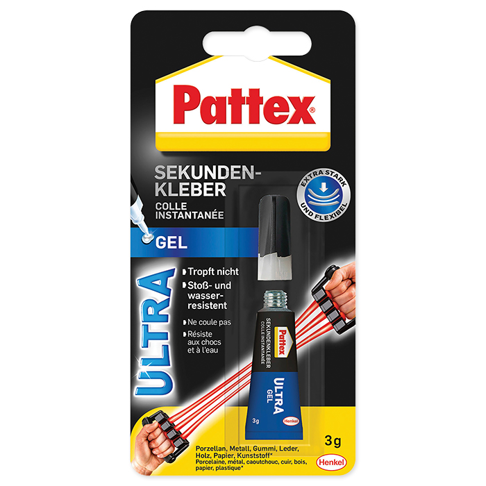 Colle rapide Pattex Ultra Gel PSG2