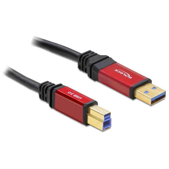 Delock USB 3.0-Kabel Premium USB A - USB B