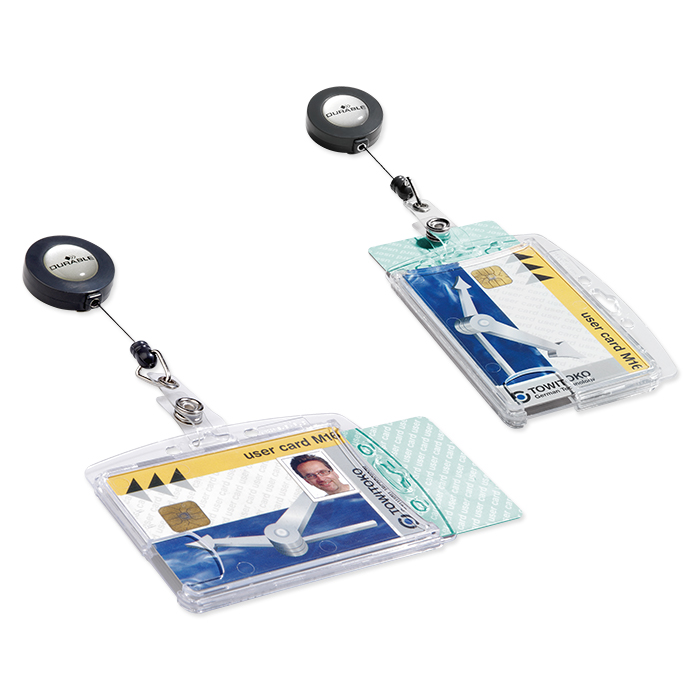 Durable Jojo with a double box for 2 identity cards