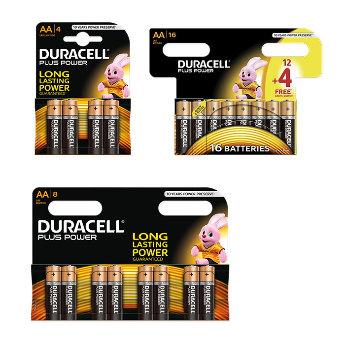 Duracell AA Plus Power