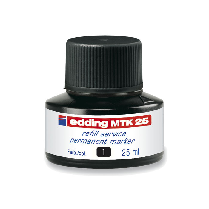 Edding Refill ink MTK-25 25ml, black