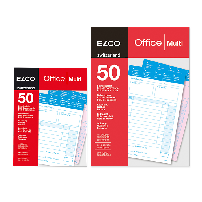 Elco Carnet à usage multiple Office