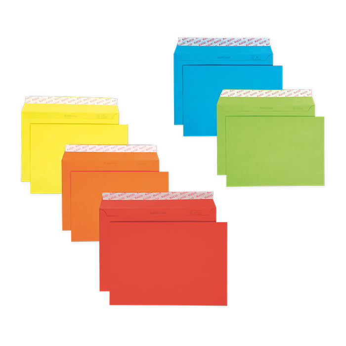 Elco Envelopes coloured
