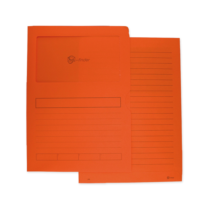 Goessler paper folder G-Finder orange