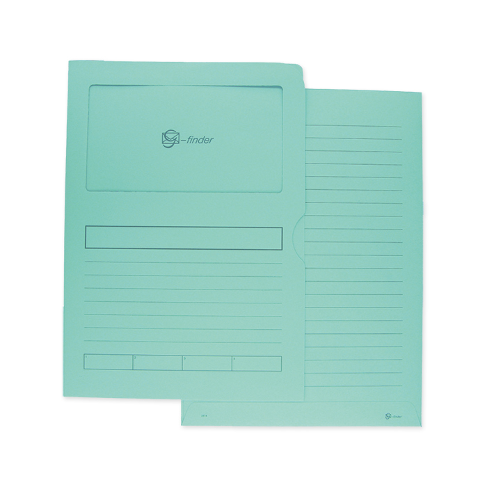 Goessler paper folder G-Finder light blue