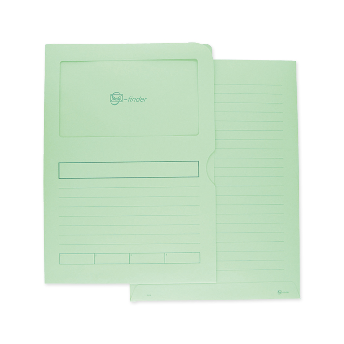 Goessler paper folder G-Finder light green