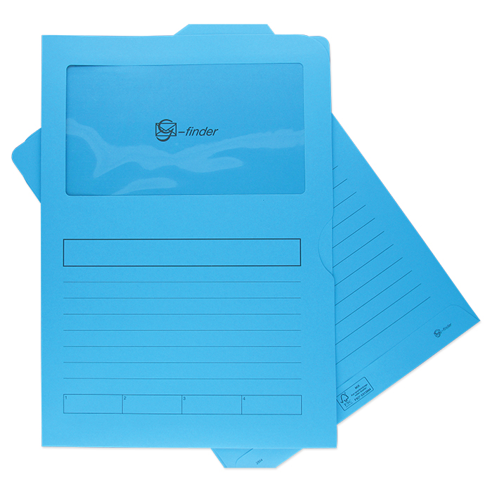 Goessler paper folder G-Finder Royal blue