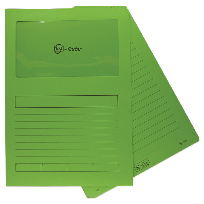 Goessler cartelletta organizzazione G-Finder verde intenso