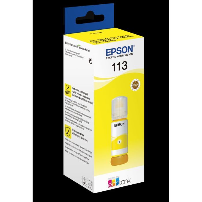 Epson Tintenbehälter 113 yellow, 6'000 Seiten