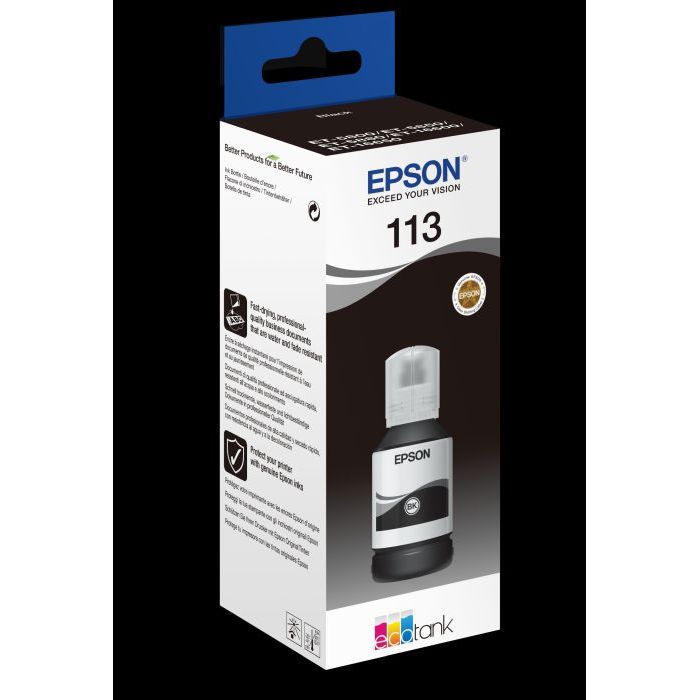 Epson Tintenbehälter 113 schwarz, 7'500 Seiten