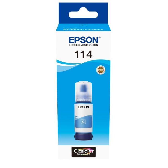 Epson Tintenbehälter 114 Cyan, 2'300 Seiten