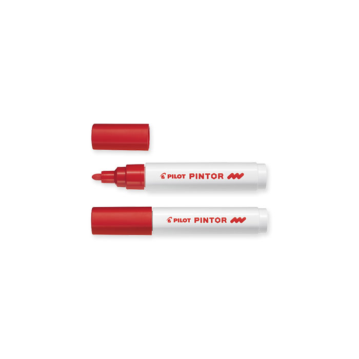 Pilot Markers Pintor M, red