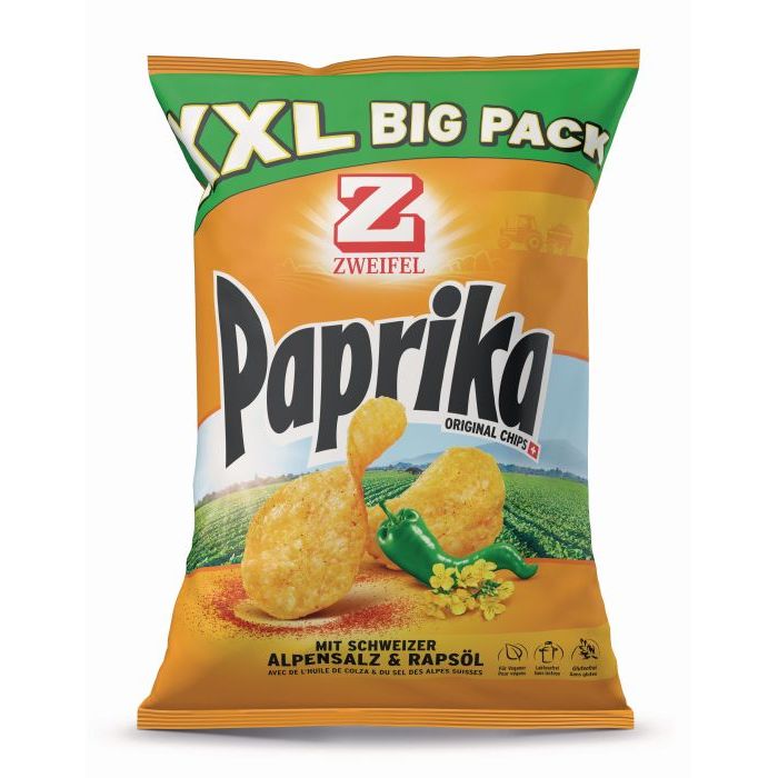 Zweifel Original Paprika Chips 380 g