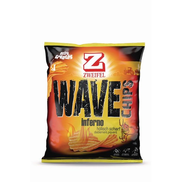 Zweifel Original Wave Inferno Chips 120g