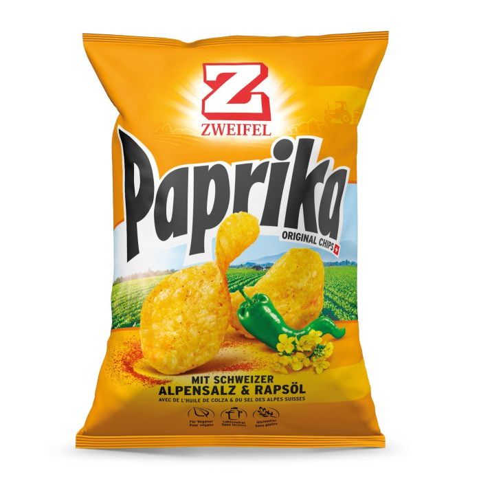 Zweifel Original Paprika Chips 280 g
