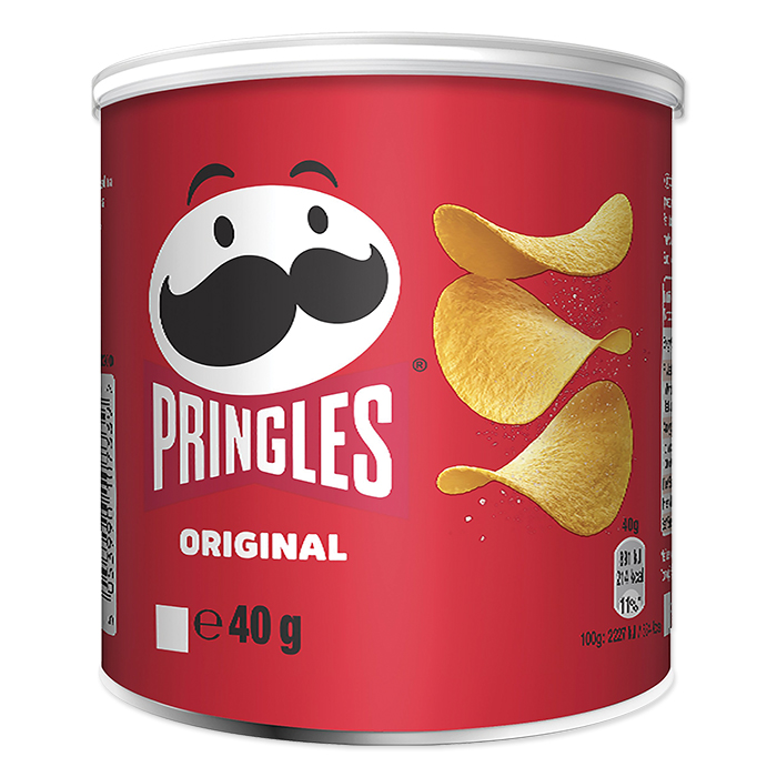 Pringles Chips Original Salz, 12 x 40 g