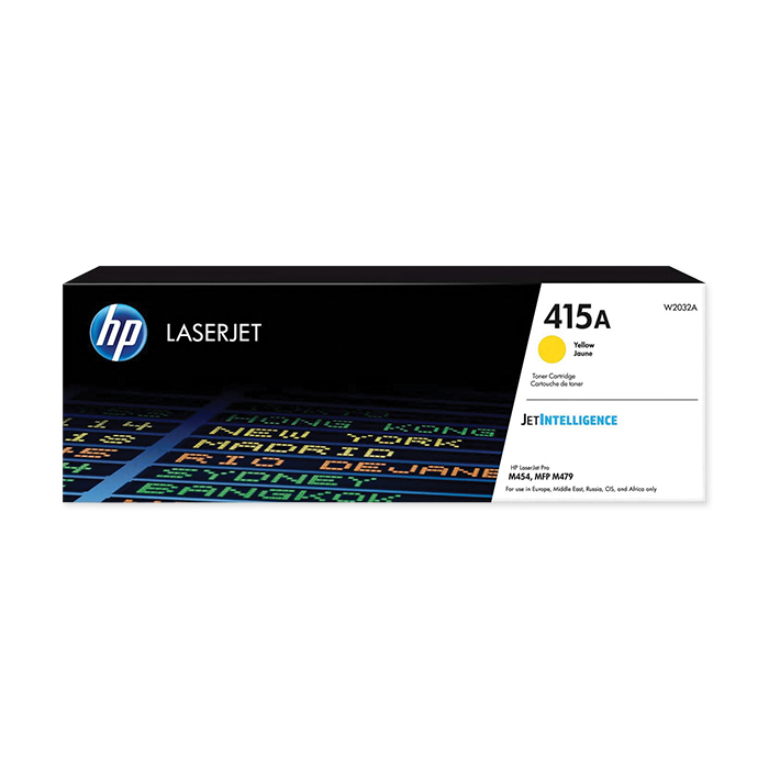 HP Cartouche toner No. 415 yellow, 2'100 pages