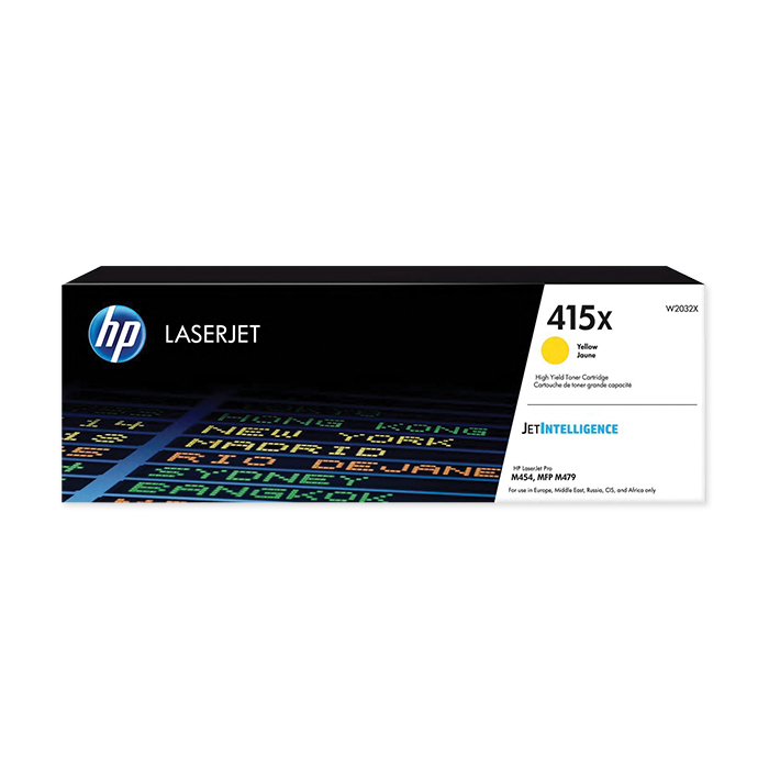 HP Cartouche toner No. 415 yellow, 6'000 pages