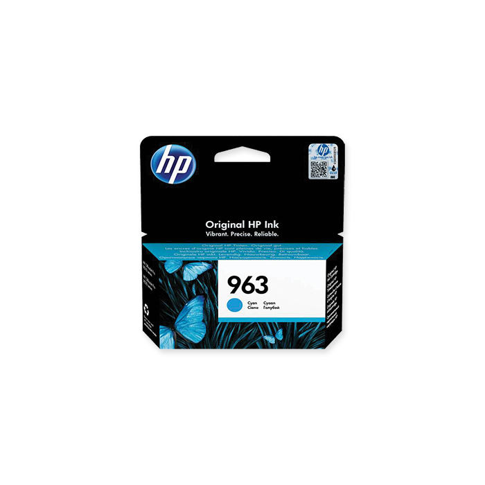 HP Inkjet cartridge No. 963 cyan, 700 pages	