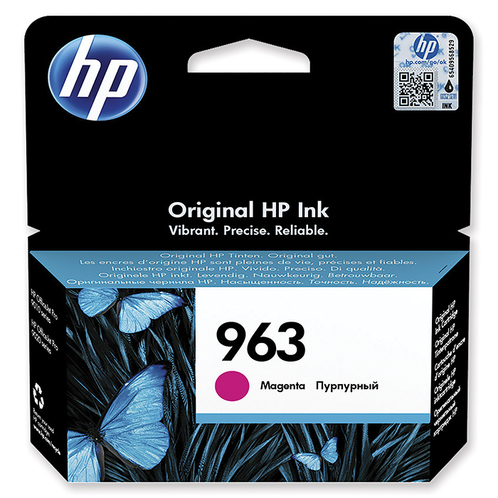 HP Inkjet cartridge No. 963 magenta, 700 pages